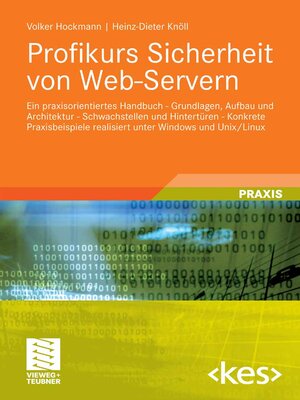 cover image of Profikurs Sicherheit von Web-Servern